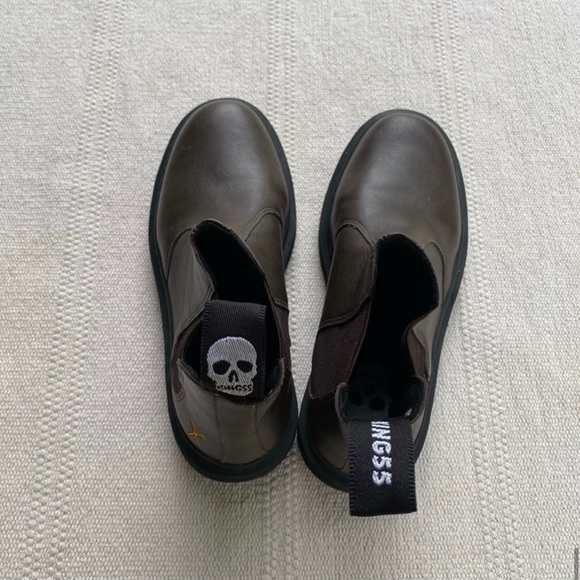 BRICK LANE CHELSEA BOOT IN ESPRESSO BY KING55 - Picture 8 of 9